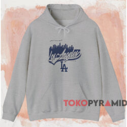 Getting From Skyline Los Angeles Dodgers Shirt 2 Getting From Skyline Los Angeles Dodgers Shirt Grey Hoodie