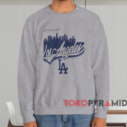 Getting From Skyline Los Angeles Dodgers Shirt 3 Getting From Skyline Los Angeles Dodgers Shirt Grey Sweatshirt