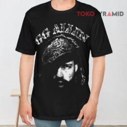 Gg Allin Black T shirt