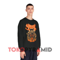 Ghost Great Pumpkin Halloween Black Sweatshirt
