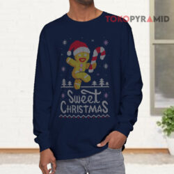Gingerbread Sweet Christmas Ugly Christmas Sweatshirt 3 Gingerbread Sweet Christmas Ugly Christmas Long sleeved