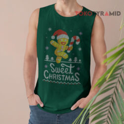 Gingerbread Sweet Christmas Ugly Christmas Sweatshirt 2 Gingerbread Sweet Christmas Ugly Christmas Tank Top