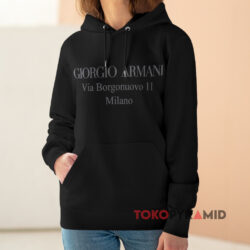 Giorgio Armani Via Borgonuovo 11 Milano Shirt 3 Giorgio Armani Via Borgonuovo 11 Milano Hoodie