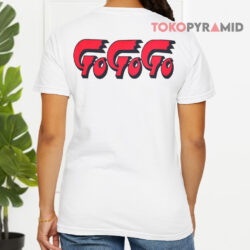 Go Blackman Go T shirt Back