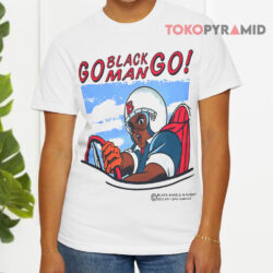 Go Blackman Go T shirt Front