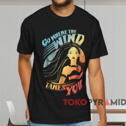 Go Where The Wind Takes You T shirt Black T shirt