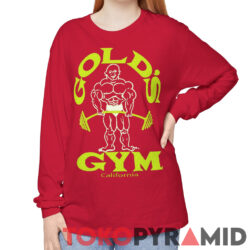 Golds Gym California Shirt 3 Golds Gym California Shirt Long Sleeve