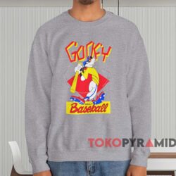 Goofy About BaseBall T-shirt 3 Goofy About Baseball T shirt Grey Sweatshirt