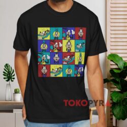 Goofy Funny Face T shirt Black T shirt