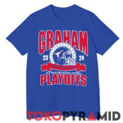 Graham Steer Football Playoff 23-24 Shirt Texas High School Football Shirt 3 Graham Steer Football Playoff 23 24 Shirt Texas Hight School Football T Shirt