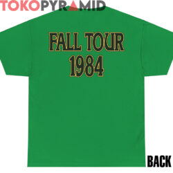 Grateful Dead 1984 Fall Tour Lundquist Eagle 2 sided Shirt Back