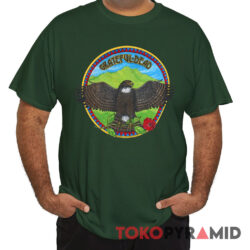 Grateful Dead 1984 Fall Tour Lundquist Eagle Shirt Front