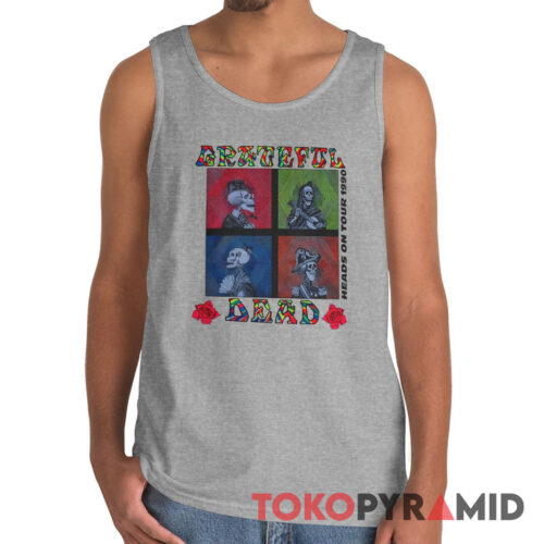 Grateful Dead 1990 Heads On Summer Tour 25th Anniversary Tank Top