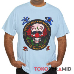 Grateful Dead 1991 Without A Net Tour 2-sided Rare Shirt 2 Grateful Dead 1991 Without A Net Tour Shirt Front