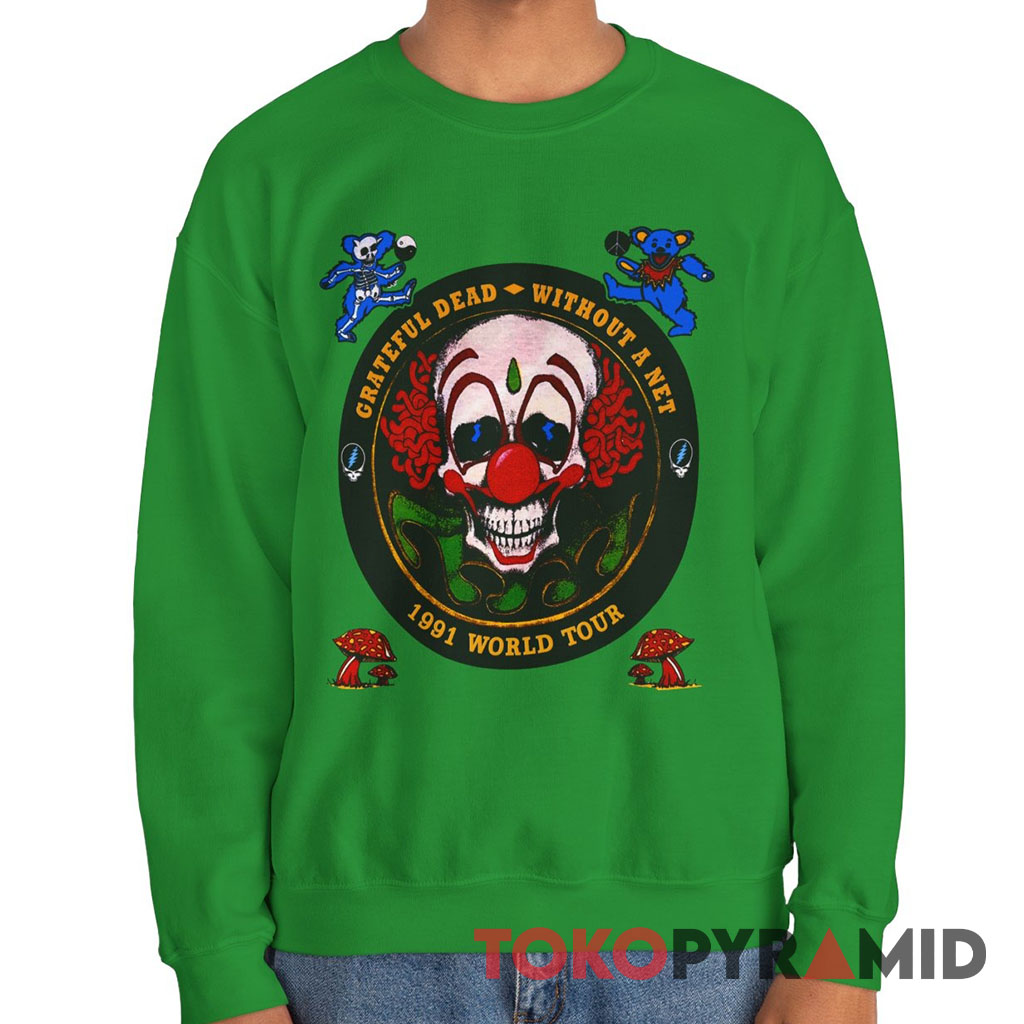Grateful Dead 1991 Without A Net Tour Sweatshirt Grateful Dead 1991 Without A Net Tour Sweatshirt