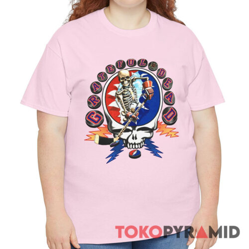 Grateful Dead 1994 Minglewood Hockey Fall Tour Shirt Front