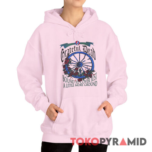 Grateful Dead 1994 The Wheel Summer Tour Bound To Cover Just A Little More Ground Hoodie Grateful Dead 1994 The Wheel Summer Tour Bound To Cover Just A Little More Ground Hoodie