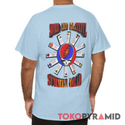 Grateful Dead 1994 The Wheel Summer Tour Bound To Cover Just A Little More Ground Shirt Back