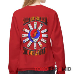 Grateful Dead 1994 The Wheel Summer Tour Bound To Cover Just A Little More Ground 2-Sided Shirt 4 Grateful Dead 1994 The Wheel Summer Tour Bound To Cover Just A Little More Ground Sweatshirt