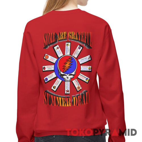 Grateful Dead 1994 The Wheel Summer Tour Bound To Cover Just A Little More Ground Sweatshirt Grateful Dead 1994 The Wheel Summer Tour Bound To Cover Just A Little More Ground Sweatshirt
