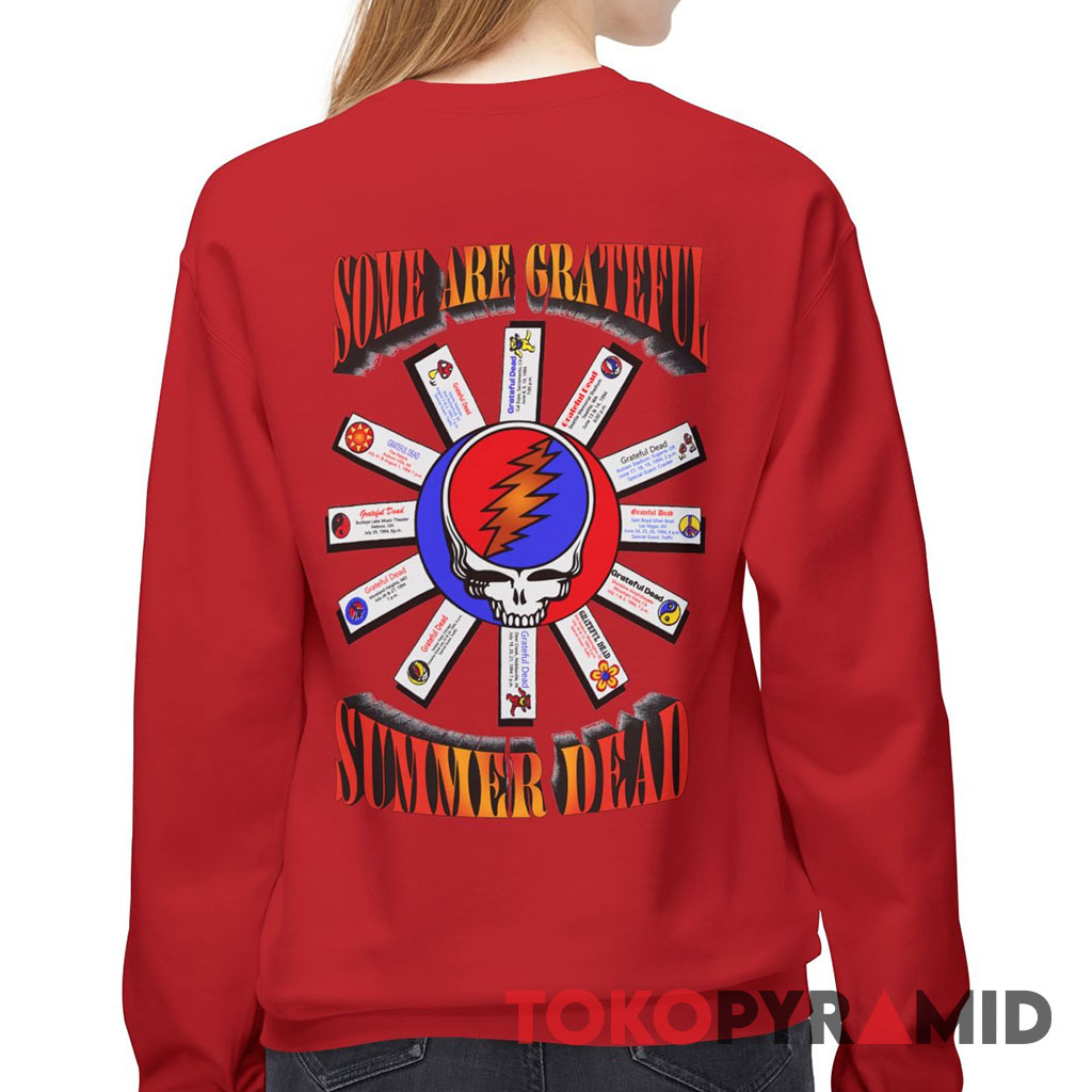 Grateful Dead 1994 The Wheel Summer Tour Bound To Cover Just A Little More Ground Sweatshirt Grateful Dead 1994 The Wheel Summer Tour Bound To Cover Just A Little More Ground Sweatshirt