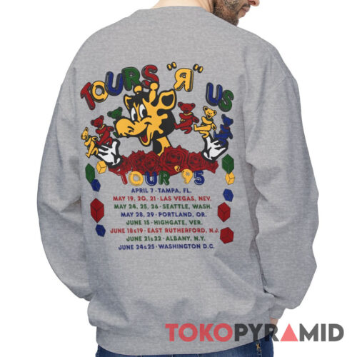 Grateful Dead 1995 Tours R US Sweatshirt
