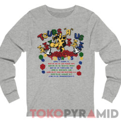 Grateful Dead 1995 Tours Toys"R"Us Shirt 2 Grateful Dead 1995 Tours Toys R Us Heather Long sleeve
