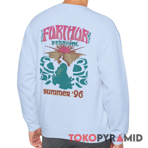 Grateful Dead 1996 Furthur Festival Summer Tour Rare Sweatshirt Grateful Dead 1996 Furthur Festival Summer Tour Rare Sweatshirt