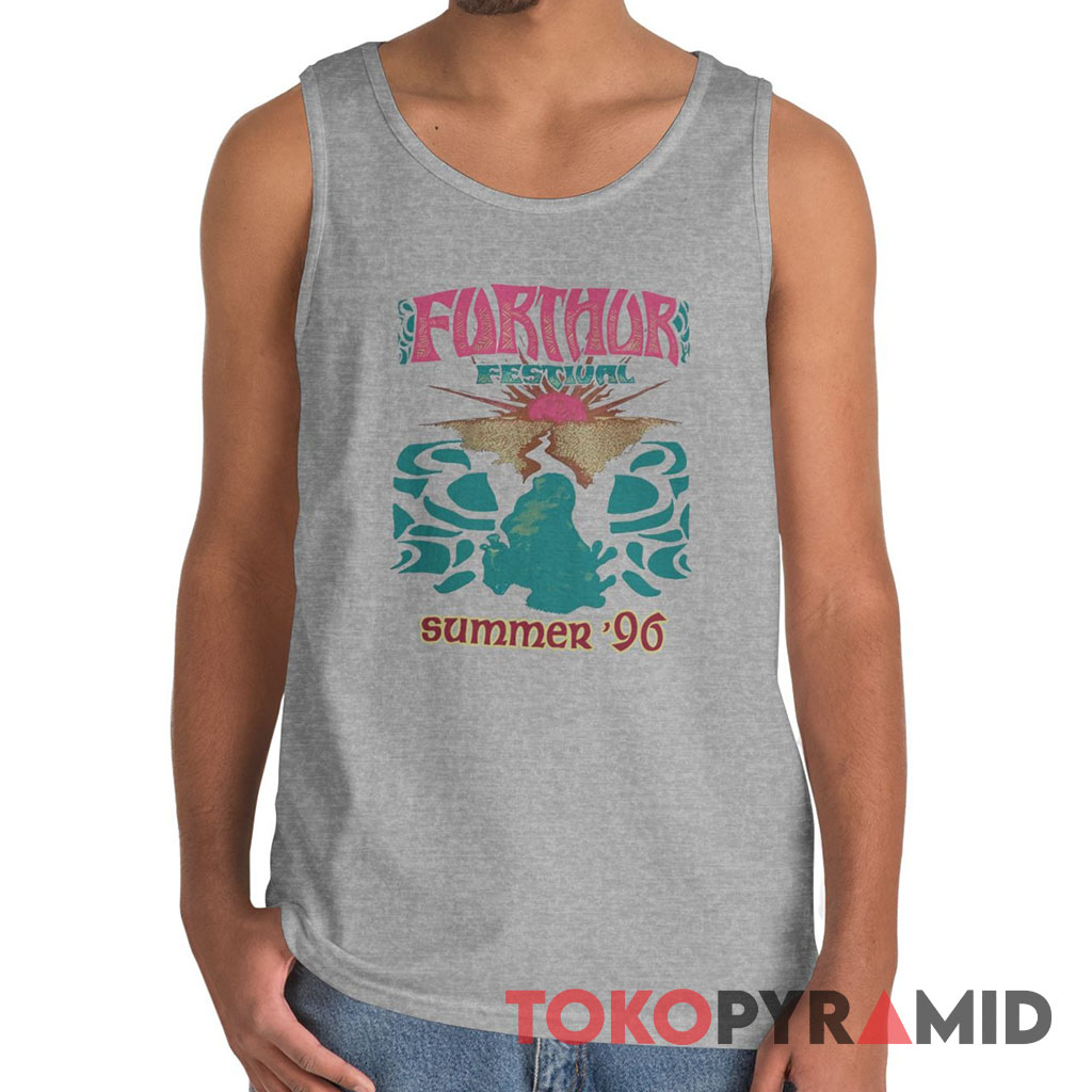 Grateful Dead 1996 Furthur Festival Summer Tour Rare Tank Top Grateful Dead 1996 Furthur Festival Summer Tour Rare Tank Top