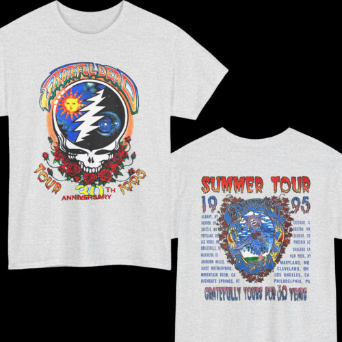 Grateful Dead 30th Anniversary 1995 Summer Tour Gratefully Yours 30 Years Shirt
