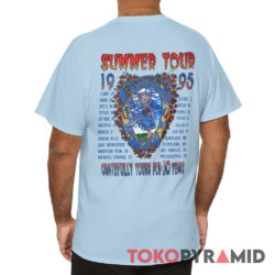 Grateful Dead 30th Anniversary 1995 Summer Tour Gratefully Yours 30 Years Shirt Back