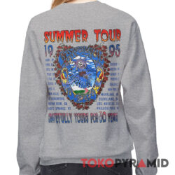 Grateful Dead 30th Anniversary 1995 Summer Tour Gratefully Yours 30 Years Sweatshirt