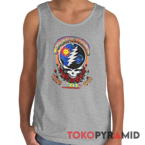 Grateful Dead 30th Anniversary 1995 Summer Tour Gratefully Yours 30 Years Tank Top