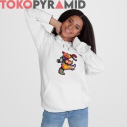 Grateful Dead Dancing Bear with Rose Rare Shirt 1 Grateful Dead Dancing Bear with Rose Rare