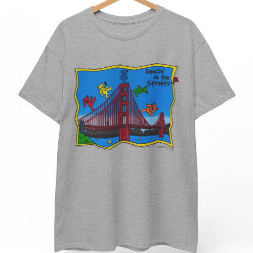 Grateful Dead Golden Gate Bridge 1998 Dancing Bears Dancin’ In The Streets Shirt Grateful Dead Golden Gate Bridge 1998 Dancing Bears Dancin’ In The Streets Shirt