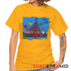 Grateful Dead Golden Gate Bridge 1998 Dancing Bears Dancin’ In The Streets T Shirt