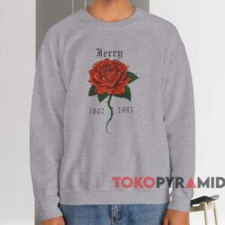 Grateful Dead Jerry Garcia 1942 - 1995 T-shirt 3 Grateful Dead Jerry Garcia 1942 1995 T shirt Grey Sweatshirt