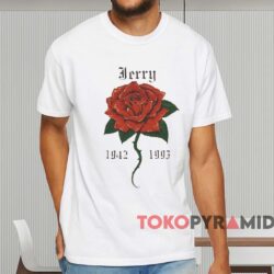 Grateful Dead Jerry Garcia 1942 1995 T shirt White T shirt