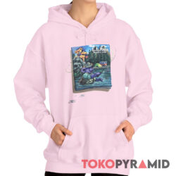 Grateful Dead LL Rain Summer 1996 Fishing Camping Dancing Bears Hoodie