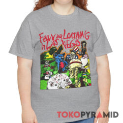 Grateful Dead Santana 1991 Fear And Loathing In Las Vegas Shirt Front