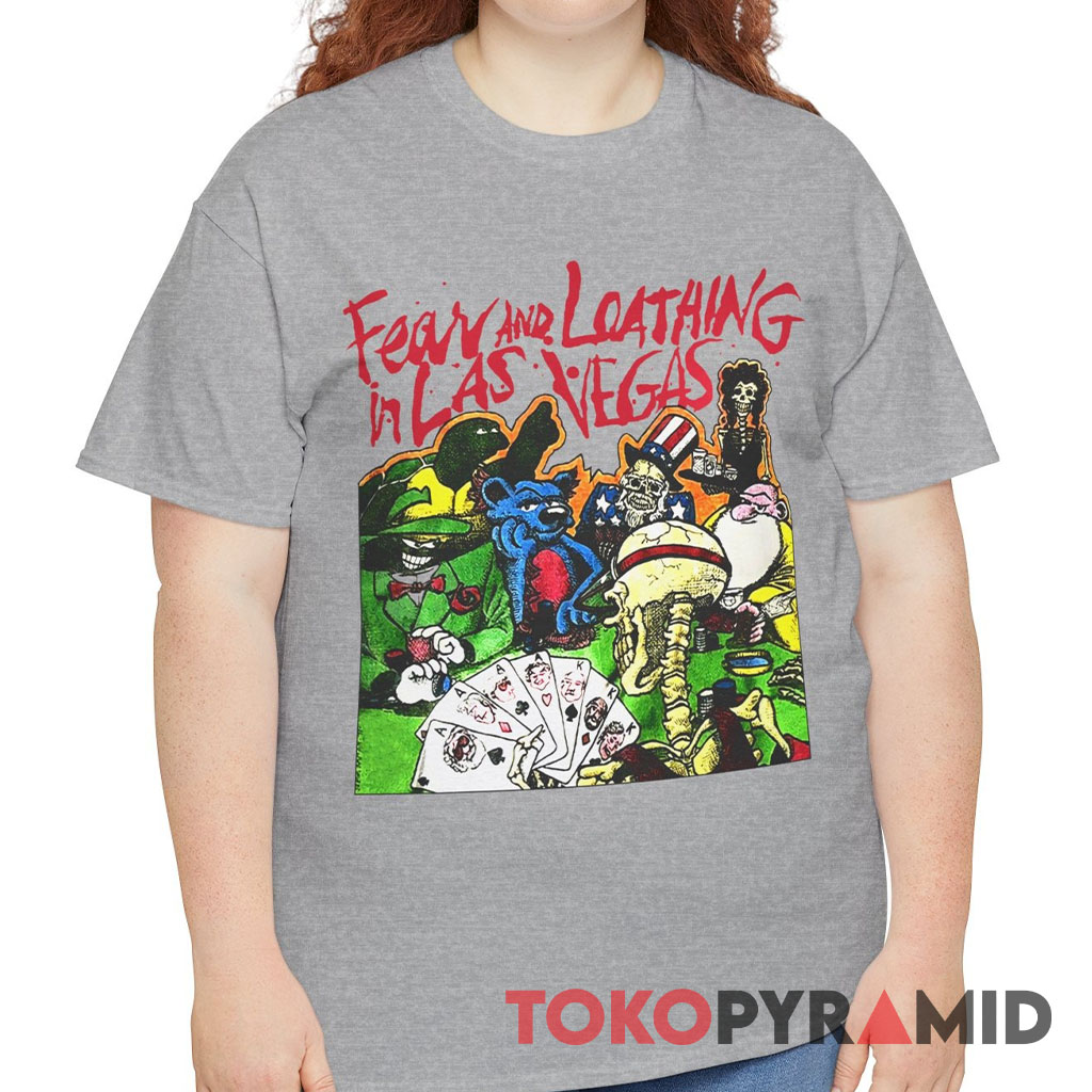 Grateful Dead Santana 1991 Fear And Loathing In Las Vegas Shirt Front Grateful Dead Santana 1991 Fear And Loathing In Las Vegas Shirt Front