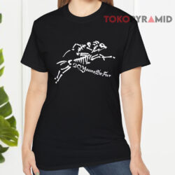 Grateful Dead Skeleton Horse And Jockey Shirt 3 Grateful Dead Skeleton Horse and Jockey Shirt Front