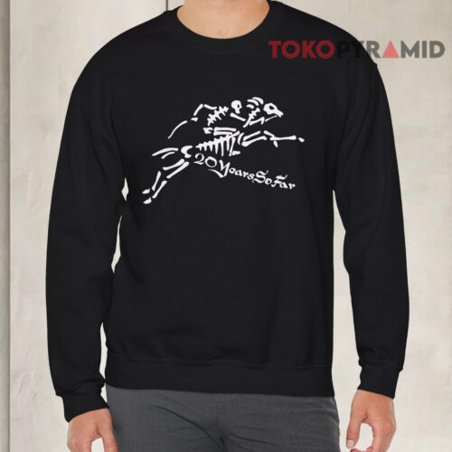 Grateful Dead Skeleton Horse and Jockey Sweatshirt Front Grateful Dead Skeleton Horse and Jockey Sweatshirt Front