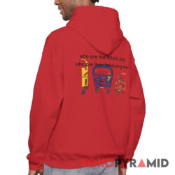 Grateful Dead VW Bus Who Are The Dead And Why Are They Following Me Dancing Bear Hoodie