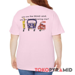 Grateful Dead VW Bus Who Are The Dead And Why Are They Following Me Dancing Bear Shirt Back