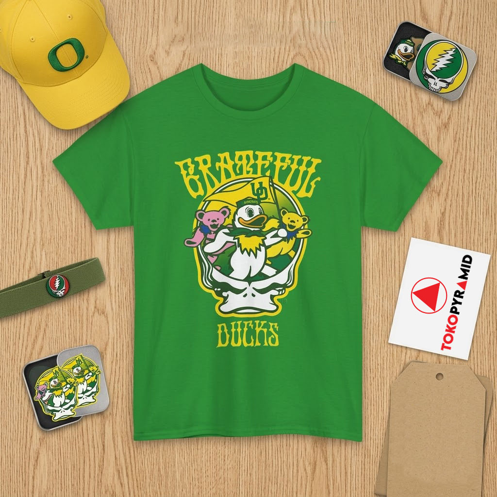 Grateful Dead x University of Oregon Grateful Ducks T shirt Grateful Dead x University of Oregon Grateful Ducks T shirt