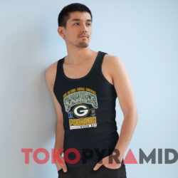 Green Bay Packers 1996 National Football Conference T shirt Black TankTop