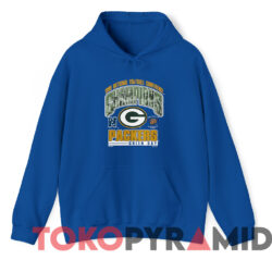 Green Bay Packers 1996 National Football Conference T shirt Blue Hoodie