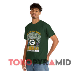 Green Bay Packers 1996 National Football Conference T shirt Green T shirt