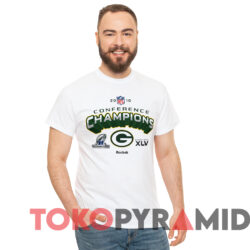 Green Bay Packers 2010 Conference Champions T shirt White T shirt